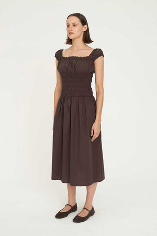 CRUISE ISLA MIDI DRESS CACAO