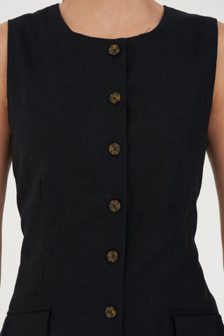 AVERY MINI DRESS BLACK