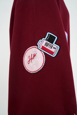 RELAX HOOD 350/SWEET TREAT BURGUNDY