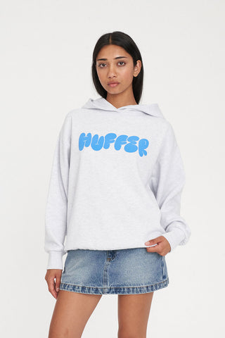 WMNS WEEKEND HOOD/PUFFY SILVER M/B