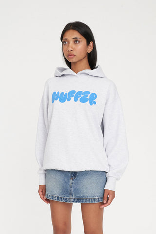 WMNS WEEKEND HOOD/PUFFY SILVER M/B