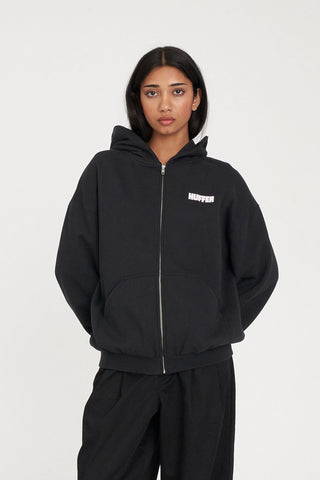RELAX ZIP HOOD 350/LUSTRE BASALT