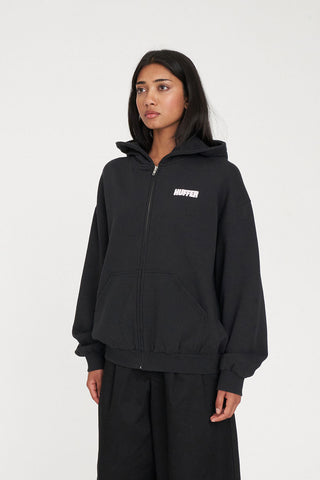 RELAX ZIP HOOD 350/LUSTRE BASALT
