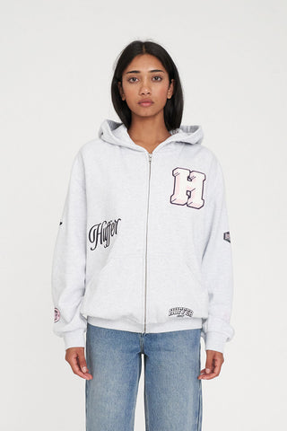 RELAX ZIP HOOD 350/MVP SILVERMARLE