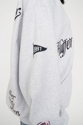 RELAX ZIP HOOD 350/MVP SILVERMARLE