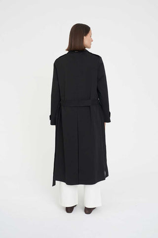 CLASSIC TRENCH COAT BLACK
