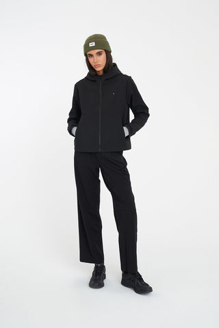 WOMENS SOFTSHELL JACKET BLACK