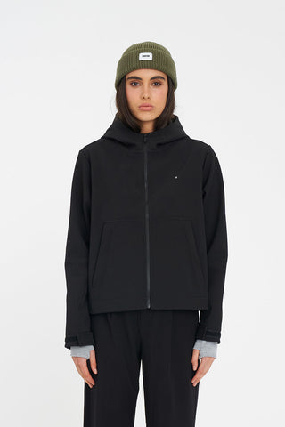 WOMENS SOFTSHELL JACKET BLACK