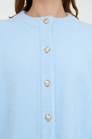 ELLE CROP CARDIGAN ICEBERG