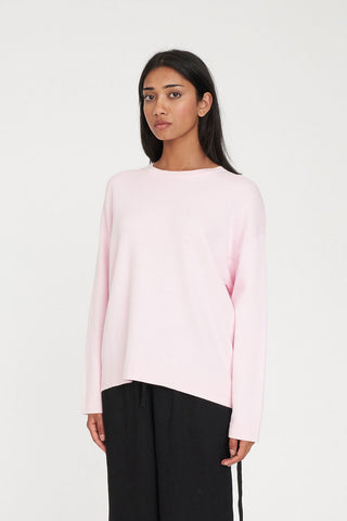 NEVE CREW PALE ROSE