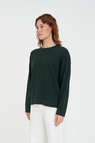 MERINO NEVE CREW FOREST
