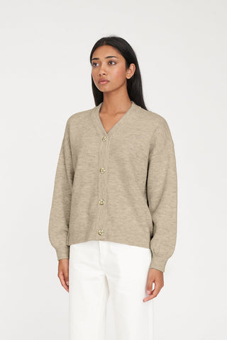 KENDALL CARDIGAN OAT MARLE
