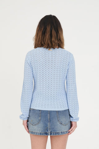 ZIGGY CRUISE LS TOP BAY BLUE