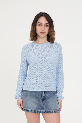 ZIGGY CRUISE LS TOP BAY BLUE