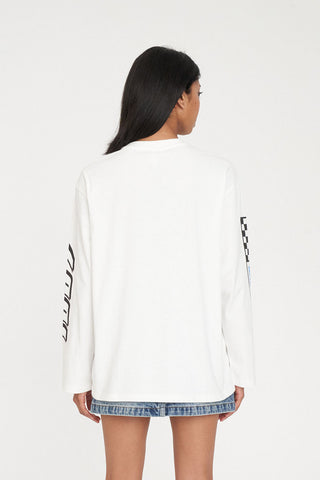 LS RELAX TEE 220/SPONSORS CHALK