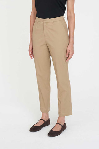 CLASSIC SLIM ANKLE PANT CAMEL