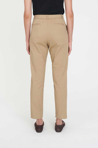 CLASSIC SLIM ANKLE PANT CAMEL
