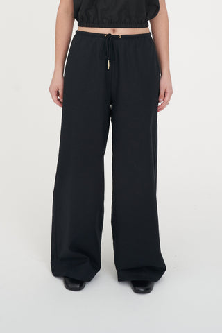 LIN-IN SABINE PANT BLACK