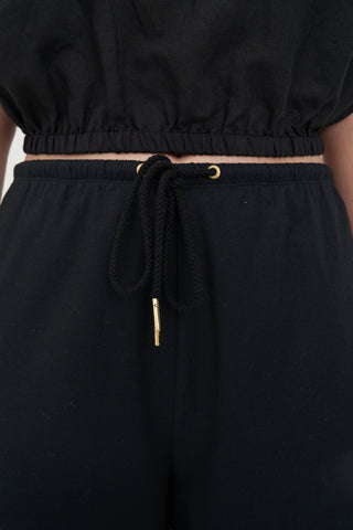 LIN-IN SABINE PANT BLACK