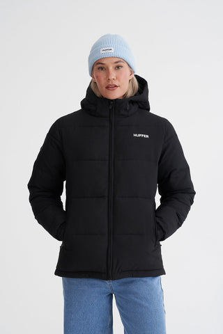 WMNS HUFFER PUFFER JKT BLACK