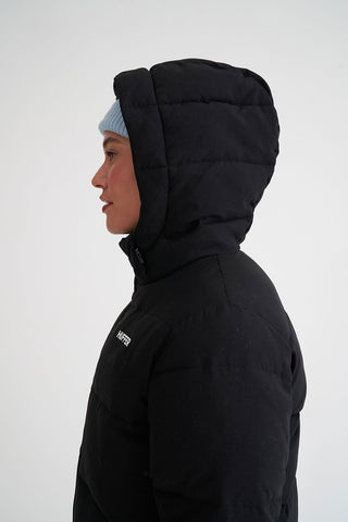 WMNS HUFFER PUFFER JKT BLACK