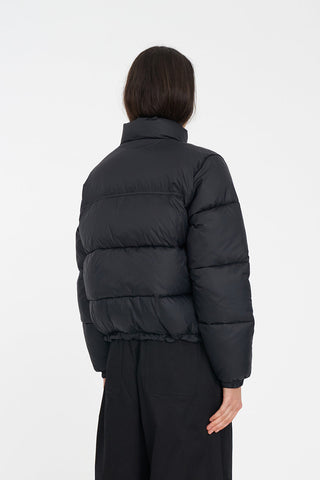 WOMENS RIDER PUFFER JACKET BLACK