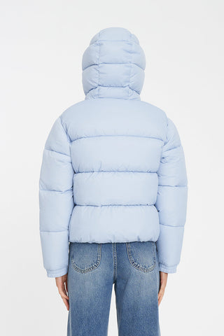 WOMENS STREET PUFFER JACKET MIST BLUE