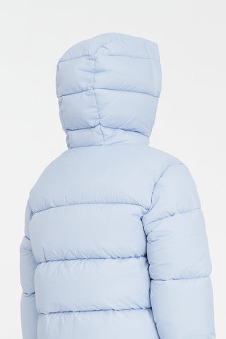 WOMENS STREET PUFFER JACKET MIST BLUE