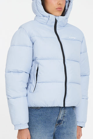 WOMENS STREET PUFFER JACKET MIST BLUE