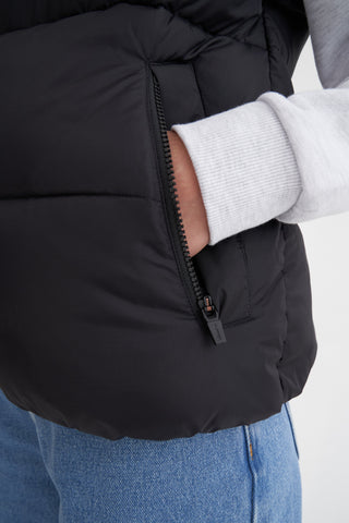 WMNS OG PUFFER VEST BLACK