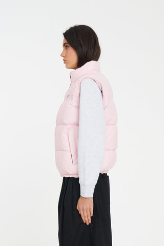 WMNS RIDER PUFFER VEST PETAL