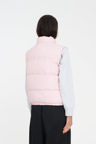 WMNS RIDER PUFFER VEST PETAL