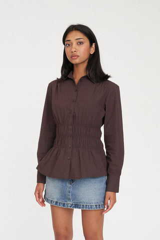 ADA SHIRT CHESTNUT