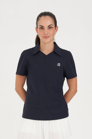 WMNS BIRDIE POLO NAVY