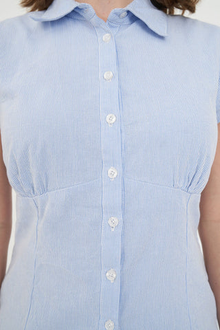 LUCY BLOUSE BAY BLUE