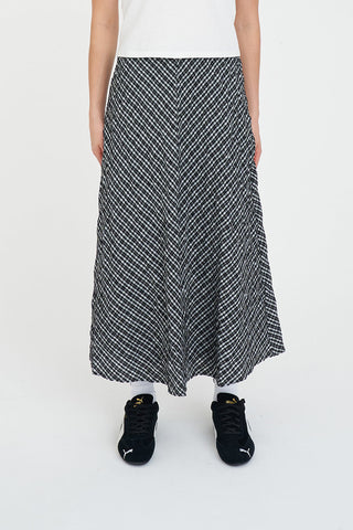 AVERY SKIRT BLACK/BISQUE