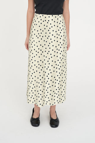 DAWN MIDI SKIRT BUTTER