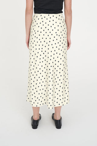 DAWN MIDI SKIRT BUTTER