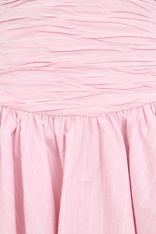 STRIPE MISHKA MINI SKIRT PRETTY PINK