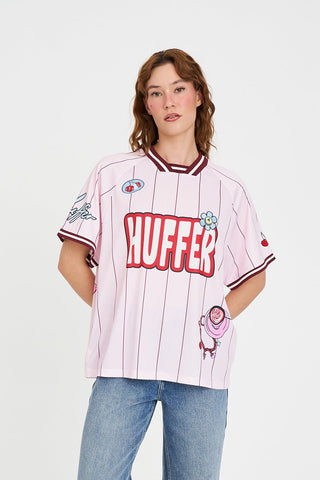 WMNS FOOTBALL TEE/ALWAYS FRESH PETAL