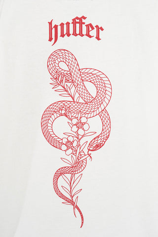 RELAX TEE 220/COILED CHALK