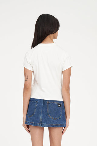 MINI TEE/FLUTTERBY CHALK