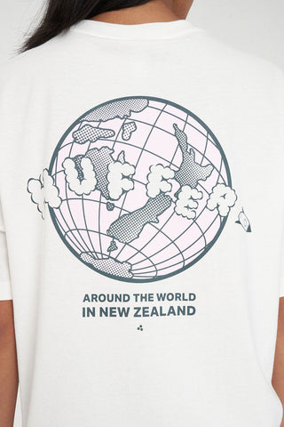 RELAX TEE 220/FLIGHT PLAN CHALK