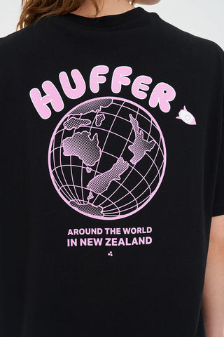 RELAX TEE 220/FLIGHT PLAN BLACK