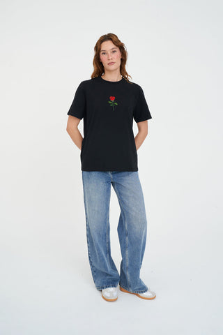 CLASSIC TEE 170/ROSY BLACK