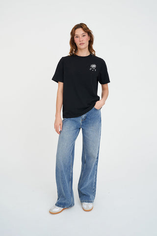 CLASSIC TEE 170/PETAL BLACK