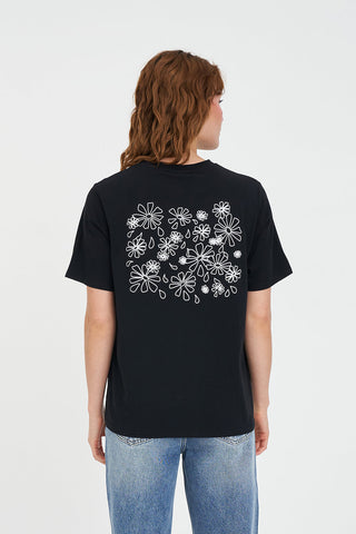 CLASSIC TEE 170/PETAL BLACK