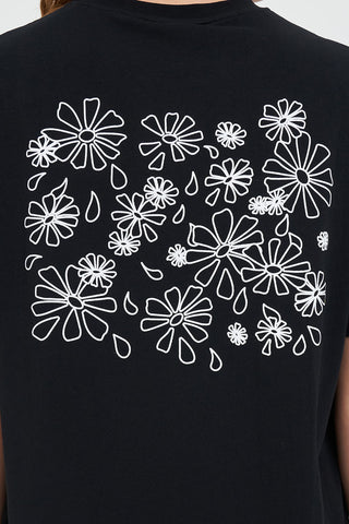 CLASSIC TEE 170/PETAL BLACK