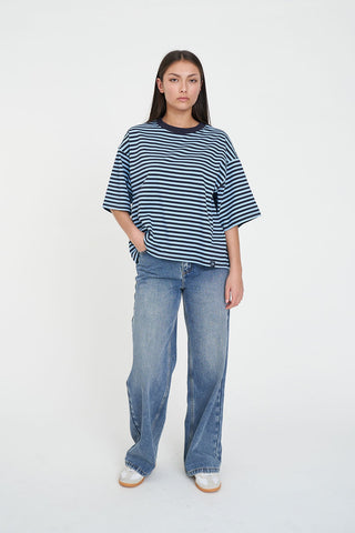 BILLIE TEE NAVY/GLACIER