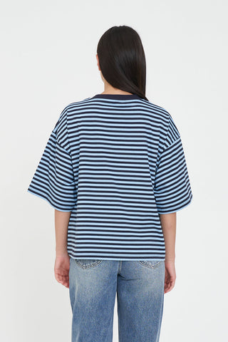 BILLIE TEE NAVY/GLACIER